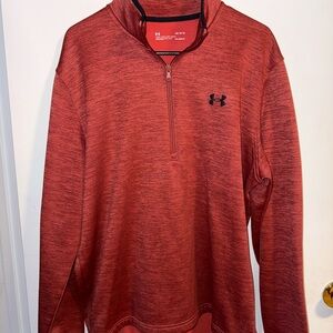 Under Armour Maroon Quarter-Zip Pullover